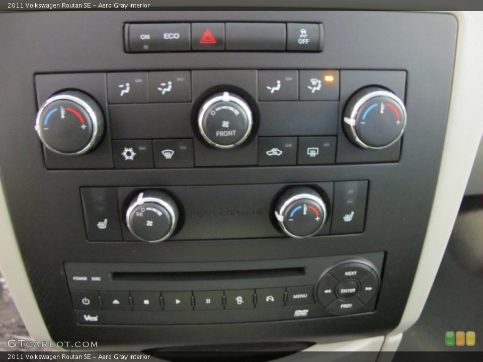 Aero Gray Interior Controls for the 2011 Volkswagen Routan SE #44220025