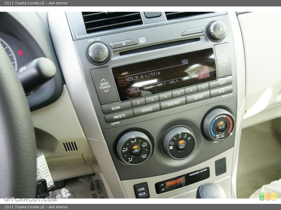 Ash Interior Controls for the 2011 Toyota Corolla LE #44221337