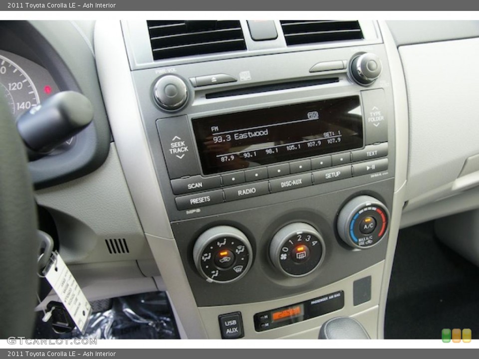 Ash Interior Controls for the 2011 Toyota Corolla LE #44222178