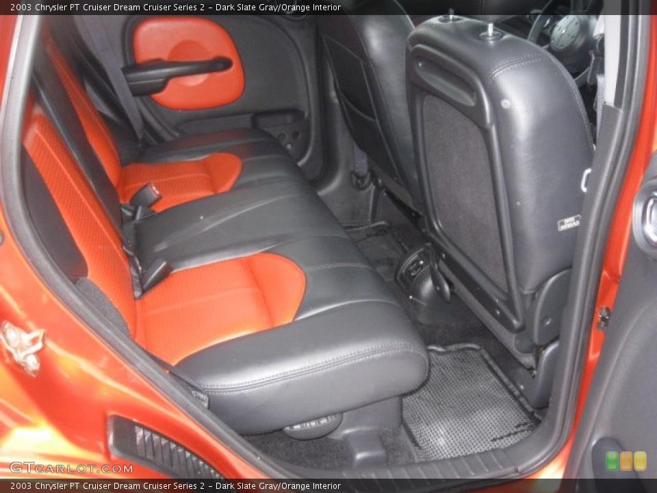 Dark Slate Gray/Orange 2003 Chrysler PT Cruiser Interiors