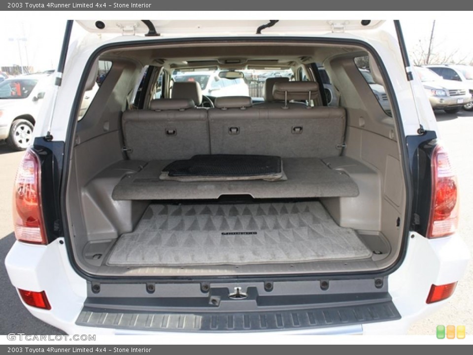 Stone Interior Trunk for the 2003 Toyota 4Runner Limited 4x4 #44229153