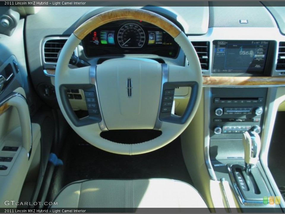 Light Camel Interior Dashboard for the 2011 Lincoln MKZ Hybrid #44229253