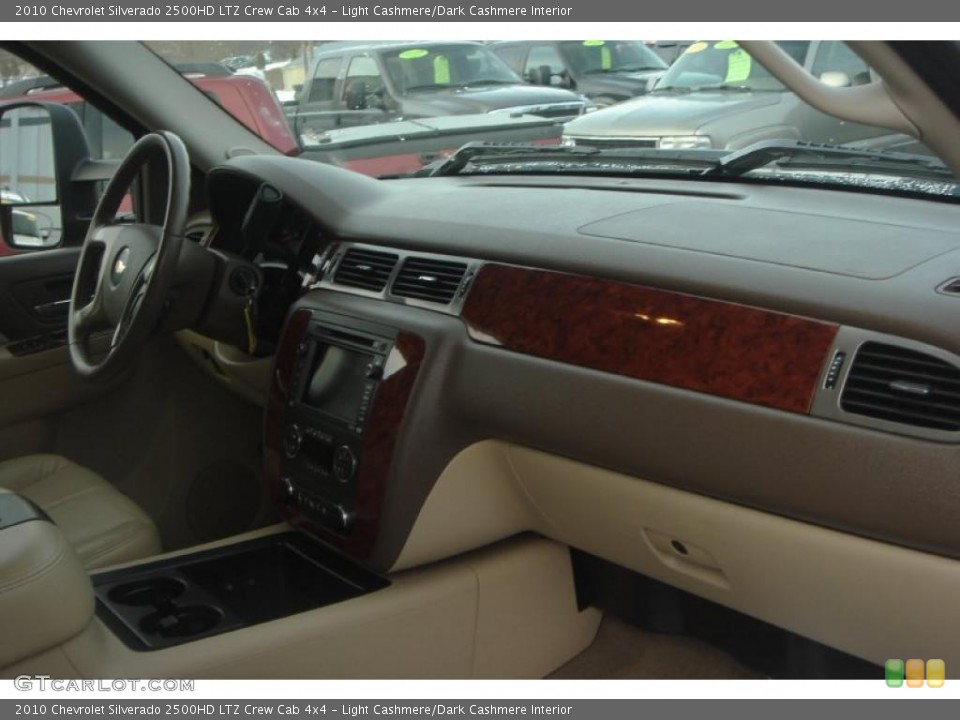 Light Cashmere/Dark Cashmere Interior Dashboard for the 2010 Chevrolet Silverado 2500HD LTZ Crew Cab 4x4 #44229477