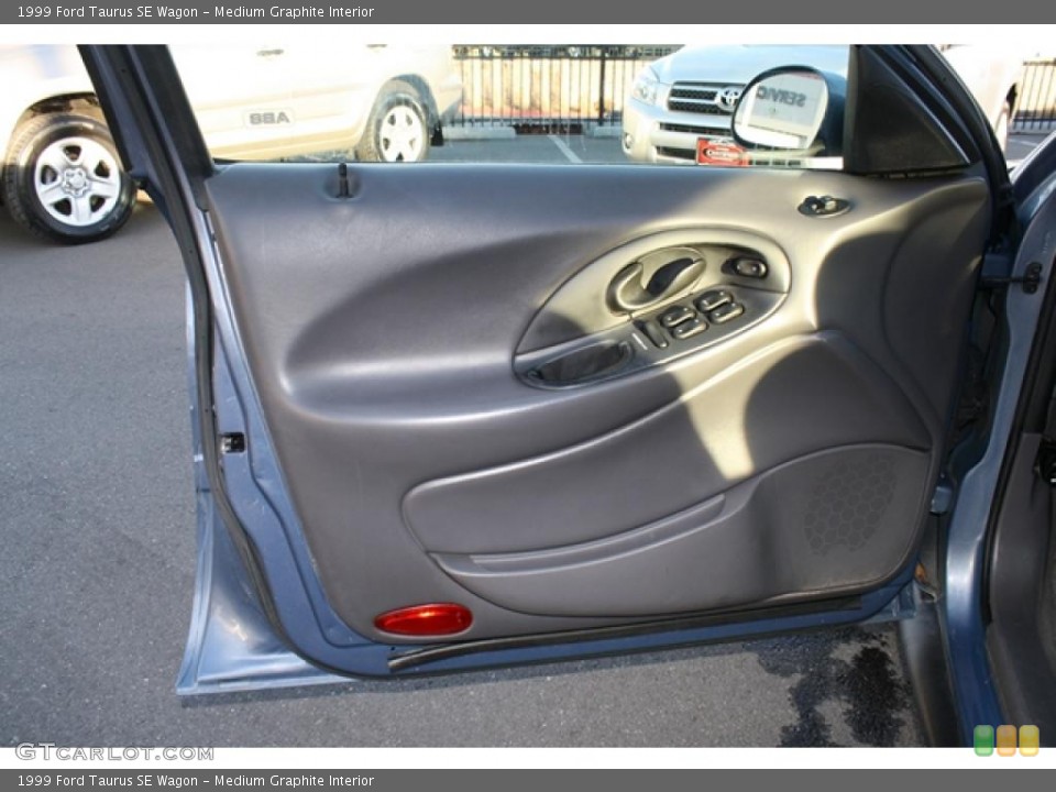 Medium Graphite Interior Door Panel for the 1999 Ford Taurus SE Wagon #44233443