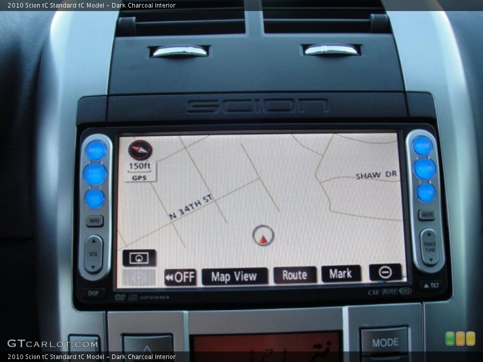 Dark Charcoal Interior Navigation for the 2010 Scion tC  #44235997