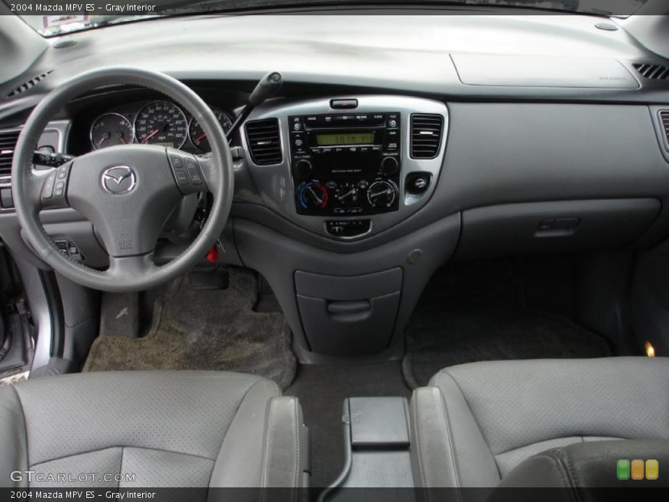Gray Interior Dashboard for the 2004 Mazda MPV ES #44236578