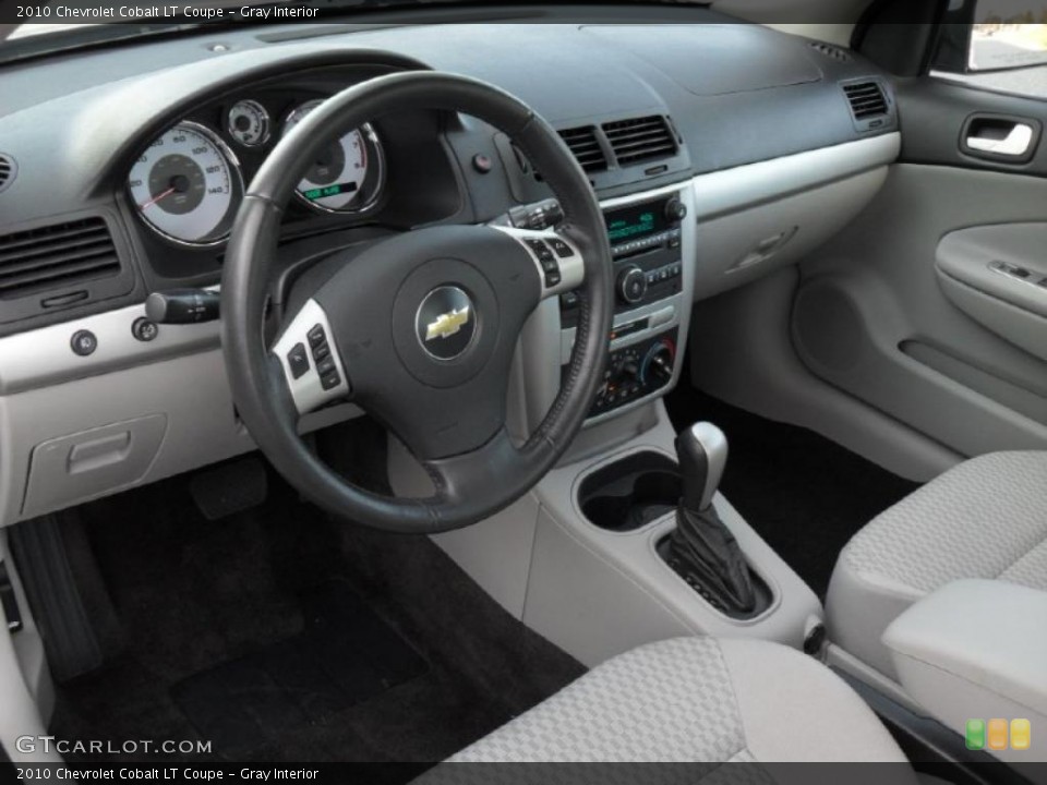 Gray Interior Prime Interior for the 2010 Chevrolet Cobalt LT Coupe #44240221