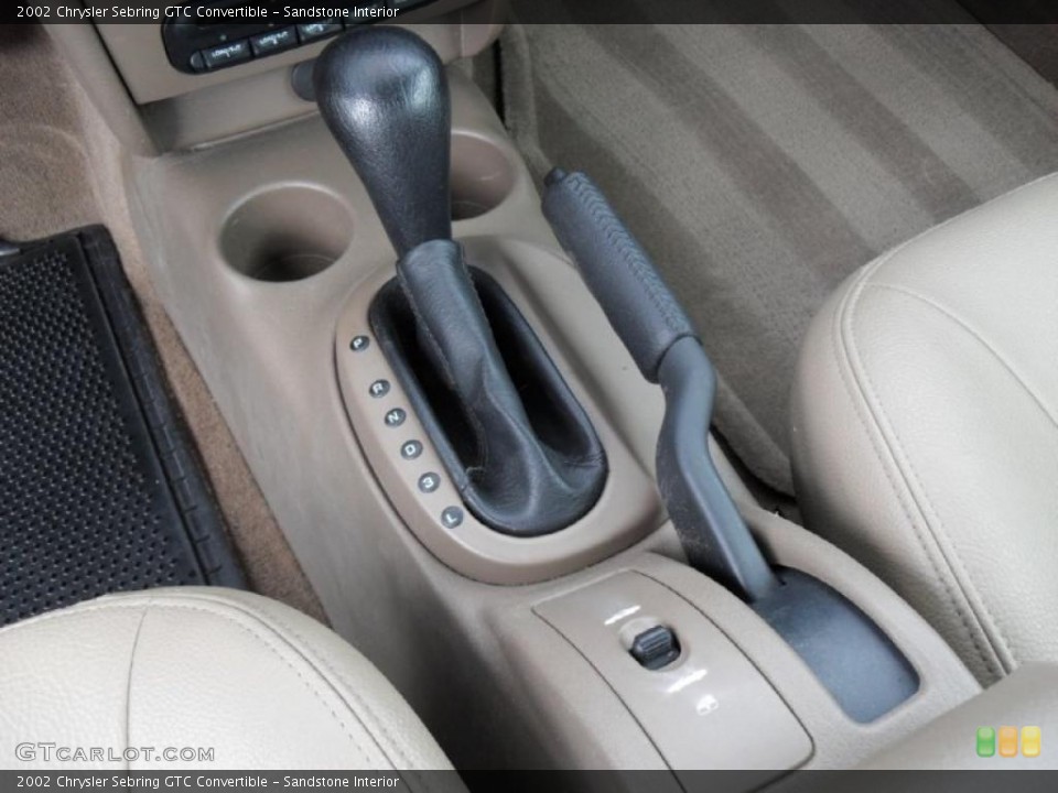 Sandstone Interior Transmission for the 2002 Chrysler Sebring GTC Convertible #44242657