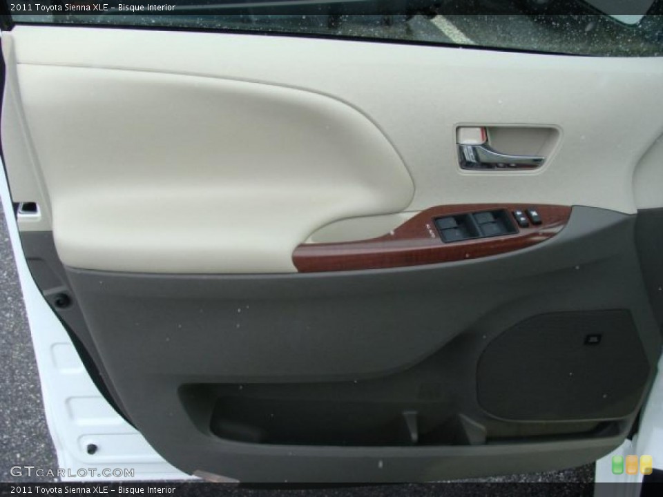 Bisque Interior Door Panel for the 2011 Toyota Sienna XLE #44245037