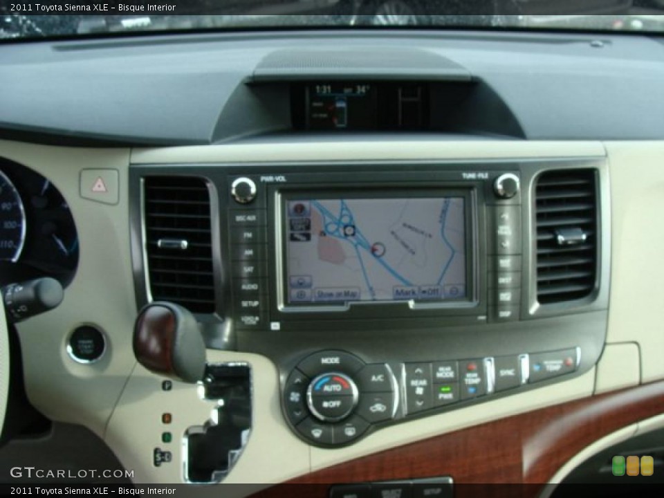 Bisque Interior Navigation for the 2011 Toyota Sienna XLE #44245101