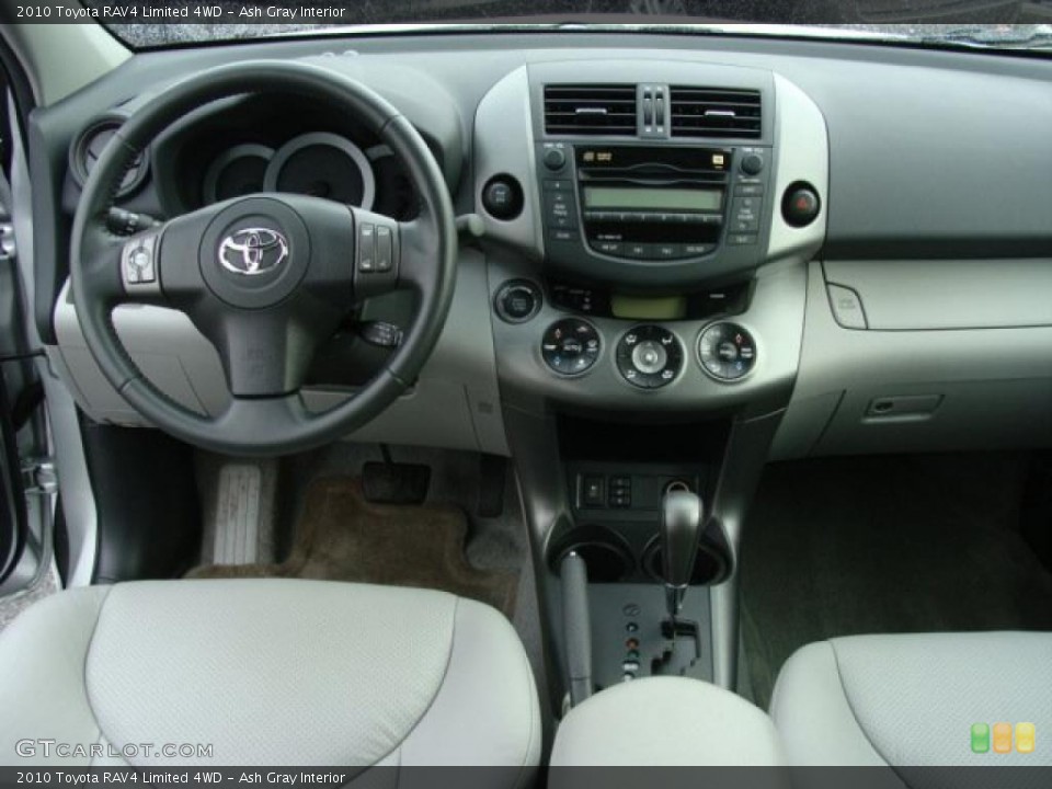 Ash Gray Interior Dashboard for the 2010 Toyota RAV4 Limited 4WD #44245810