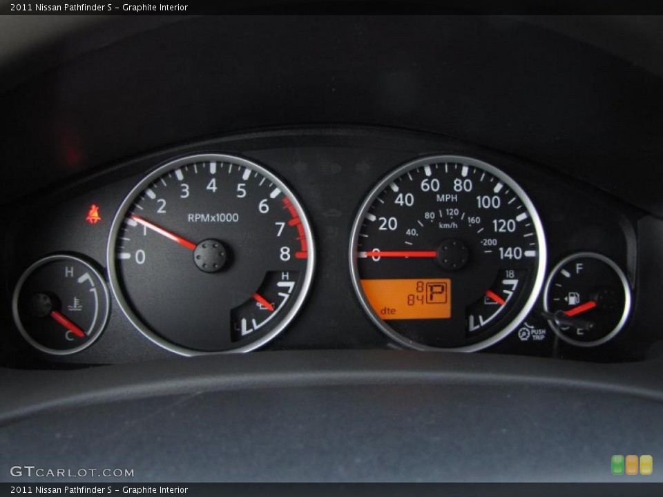 Graphite Interior Gauges for the 2011 Nissan Pathfinder S #44254655