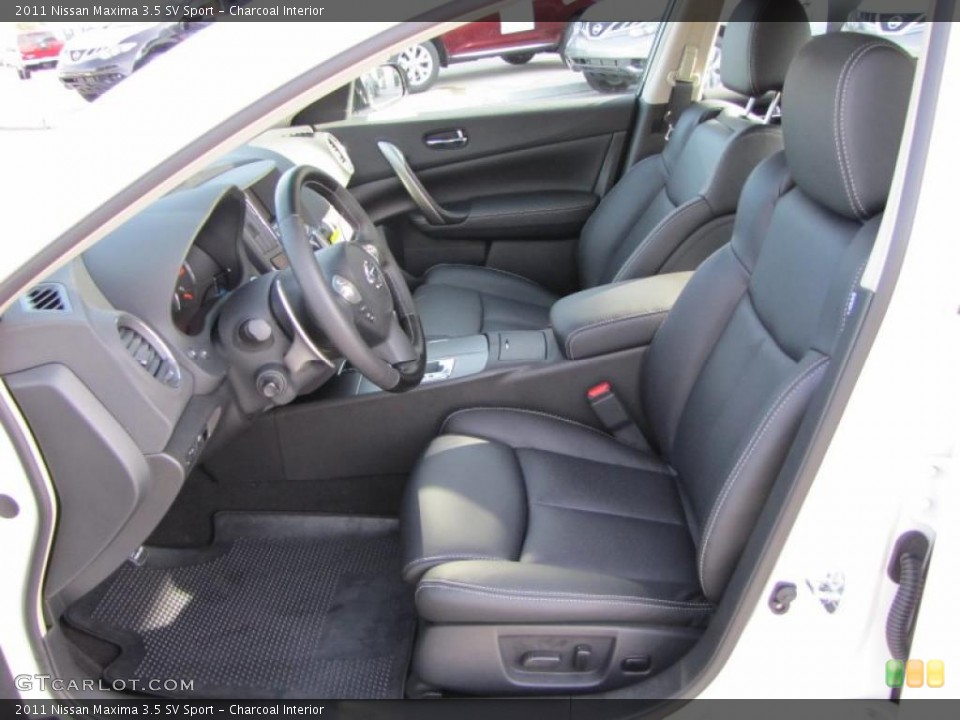 Charcoal Interior Photo for the 2011 Nissan Maxima 3.5 SV Sport #44255124