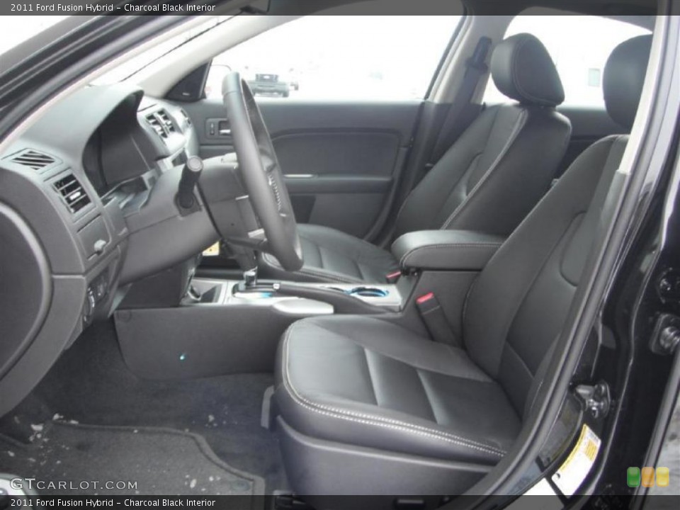 Charcoal Black Interior Photo for the 2011 Ford Fusion Hybrid #44257040