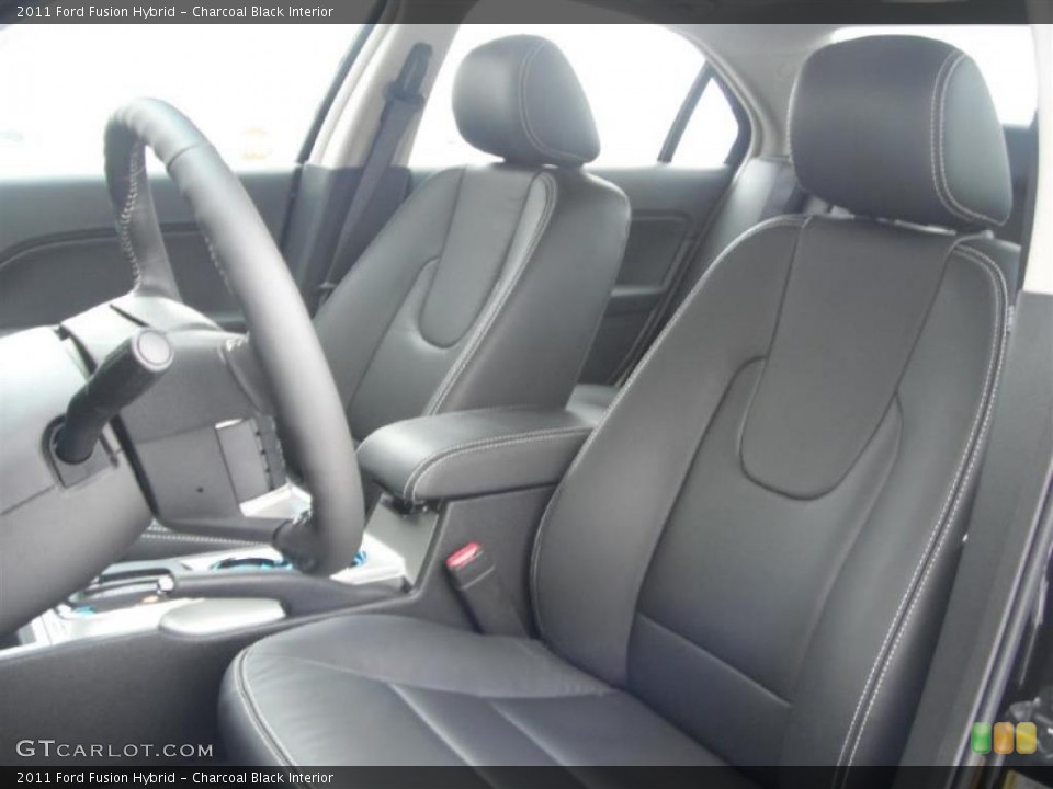 Charcoal Black Interior Photo for the 2011 Ford Fusion Hybrid #44257056