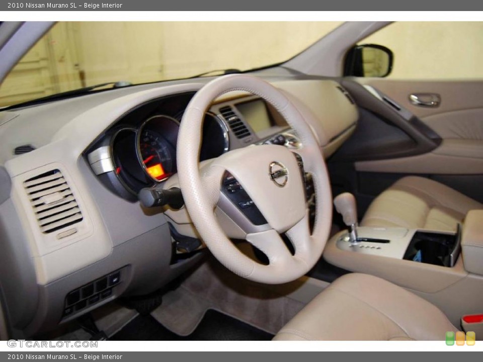Beige Interior Photo for the 2010 Nissan Murano SL #44257468