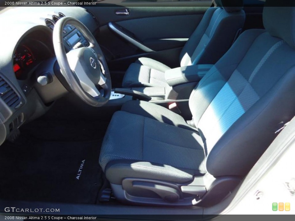Charcoal Interior Photo for the 2008 Nissan Altima 2.5 S Coupe #44261544