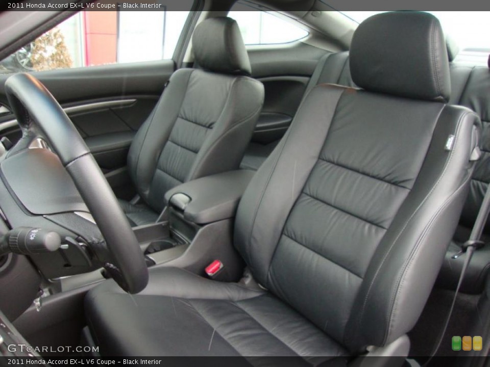 Black Interior Photo for the 2011 Honda Accord EX-L V6 Coupe #44265230