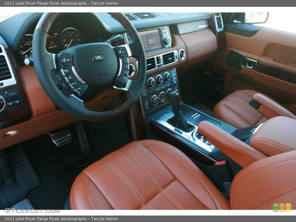 Tan/Jet Interior Prime Interior for the 2011 Land Rover Range Rover Autobiography #44267255