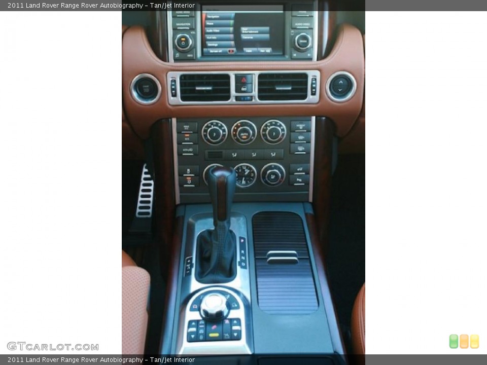 Tan/Jet Interior Controls for the 2011 Land Rover Range Rover Autobiography #44267307