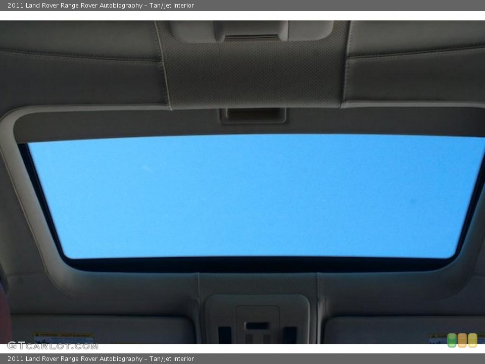 Tan/Jet Interior Sunroof for the 2011 Land Rover Range Rover Autobiography #44267319
