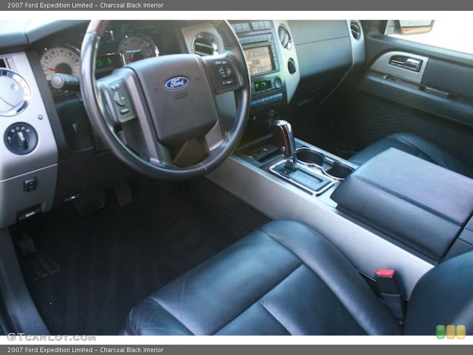 Charcoal Black 2007 Ford Expedition Interiors