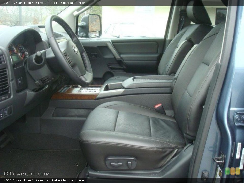 Charcoal Interior Photo for the 2011 Nissan Titan SL Crew Cab 4x4 #44273028