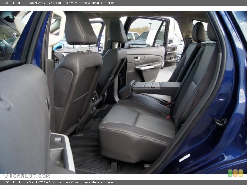 Charcoal Black/Silver Smoke Metallic Interior Photo for the 2011 Ford Edge Sport AWD #44273660