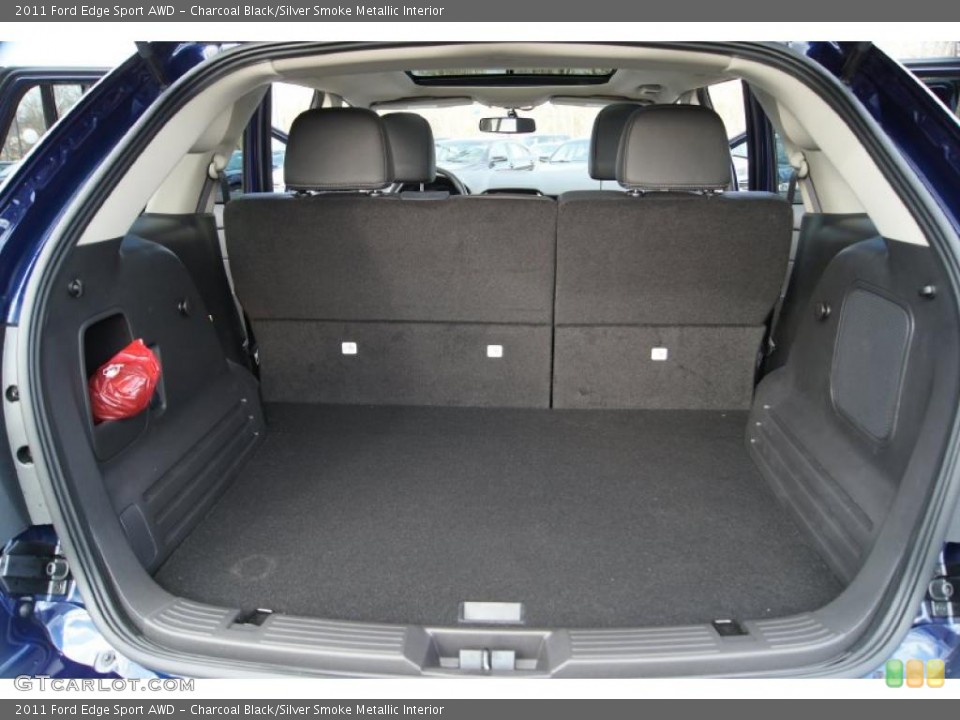 Charcoal Black/Silver Smoke Metallic Interior Trunk for the 2011 Ford Edge Sport AWD #44273677