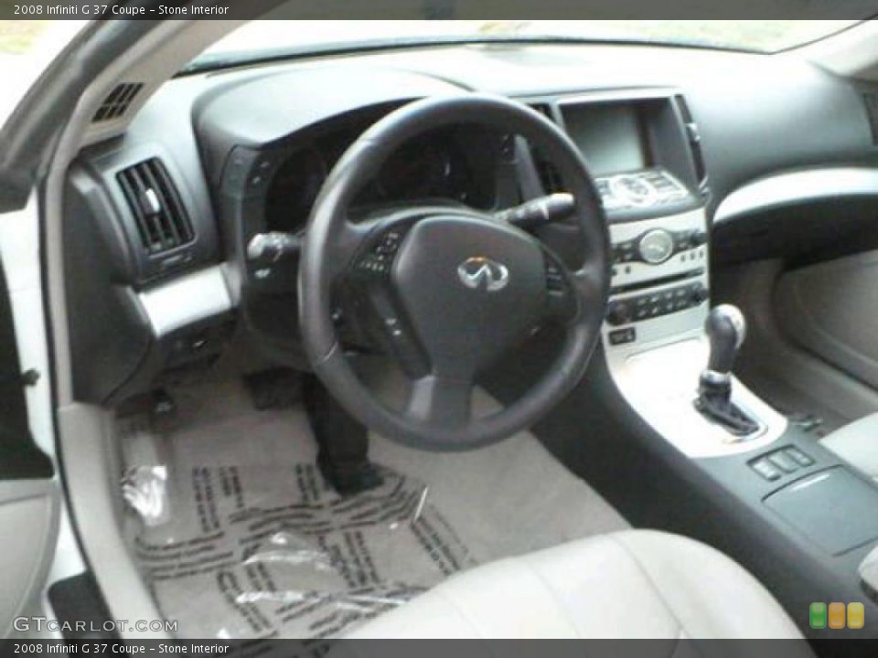 Stone Interior Dashboard for the 2008 Infiniti G 37 Coupe #44274236
