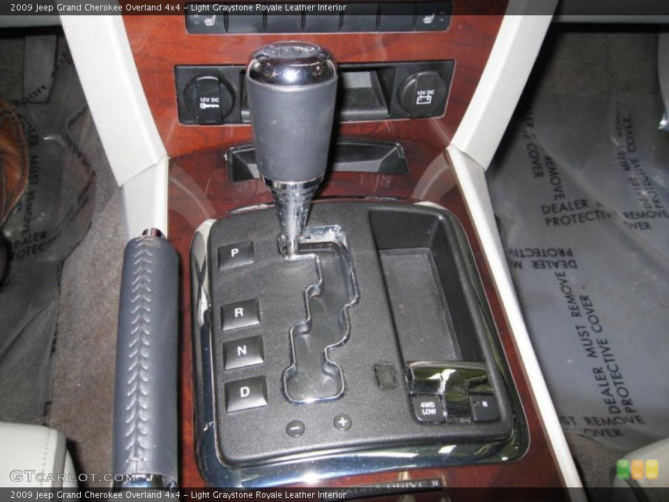 Light Graystone Royale Leather Interior Transmission for the 2009 Jeep Grand Cherokee Overland 4x4 #44276641