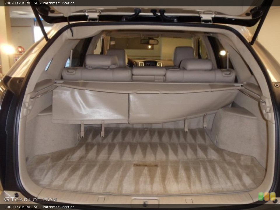 Parchment Interior Trunk for the 2009 Lexus RX 350 #44284587