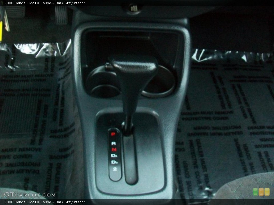 Dark Gray Interior Transmission for the 2000 Honda Civic EX Coupe #44288608