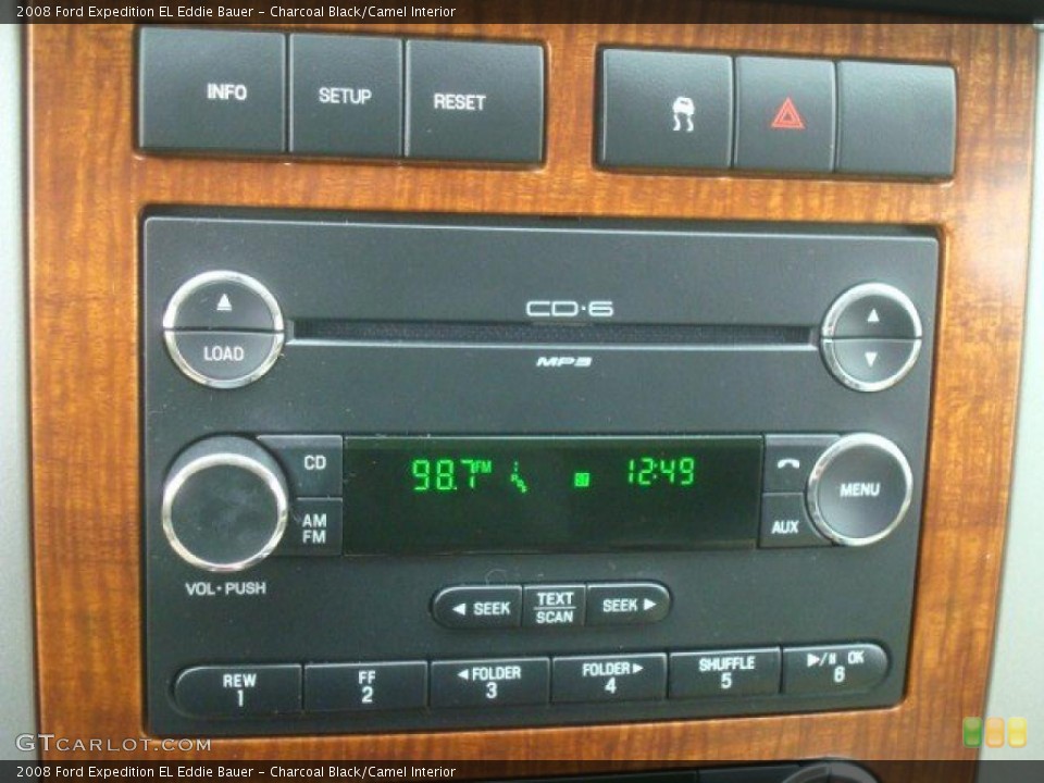 Charcoal Black/Camel Interior Controls for the 2008 Ford Expedition EL Eddie Bauer #44290124