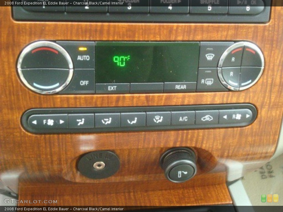 Charcoal Black/Camel Interior Controls for the 2008 Ford Expedition EL Eddie Bauer #44290140