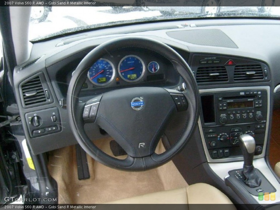 Gobi Sand R Metallic Interior Dashboard for the 2007 Volvo S60 R AWD #44294396