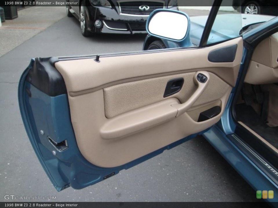 Beige Interior Door Panel for the 1998 BMW Z3 2.8 Roadster #44295106