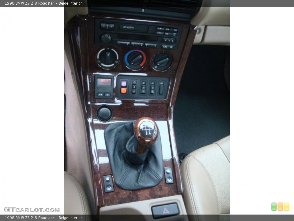 Beige Interior Transmission for the 1998 BMW Z3 2.8 Roadster #44295336