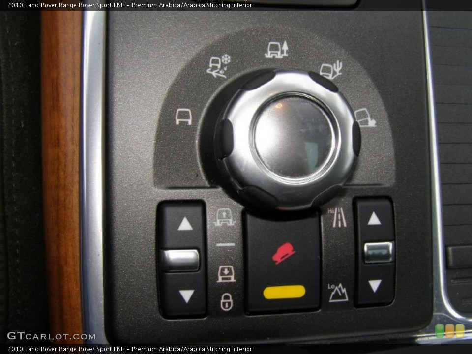 Premium Arabica/Arabica Stitching Interior Controls for the 2010 Land Rover Range Rover Sport HSE #44298666
