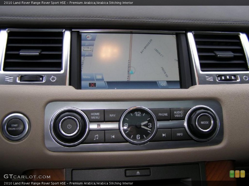 Premium Arabica/Arabica Stitching Interior Navigation for the 2010 Land Rover Range Rover Sport HSE #44298678