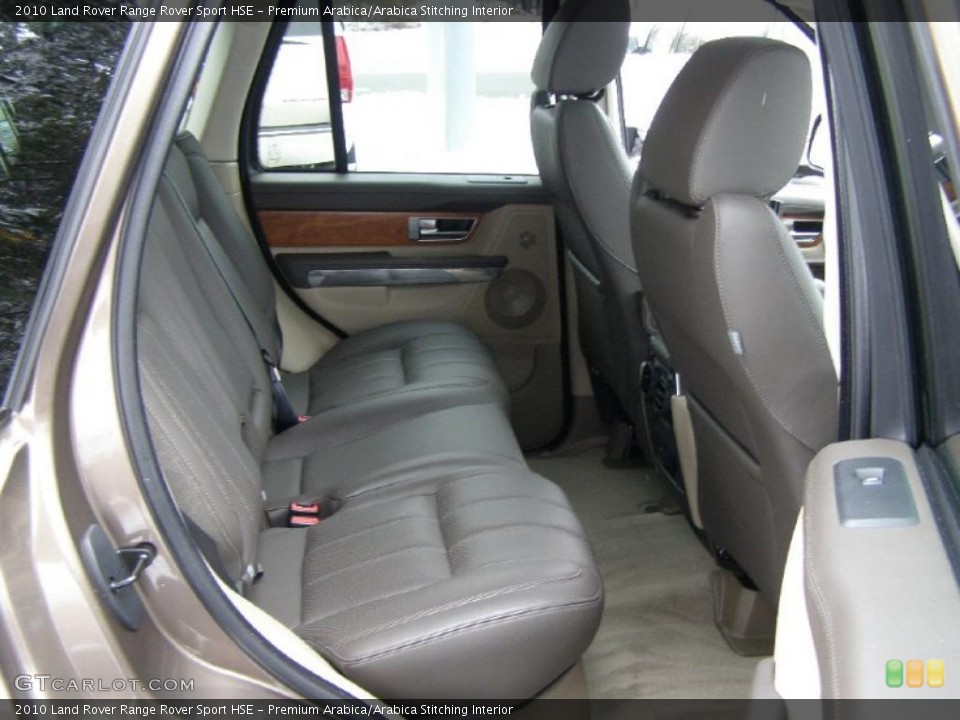 Premium Arabica/Arabica Stitching Interior Photo for the 2010 Land Rover Range Rover Sport HSE #44298794
