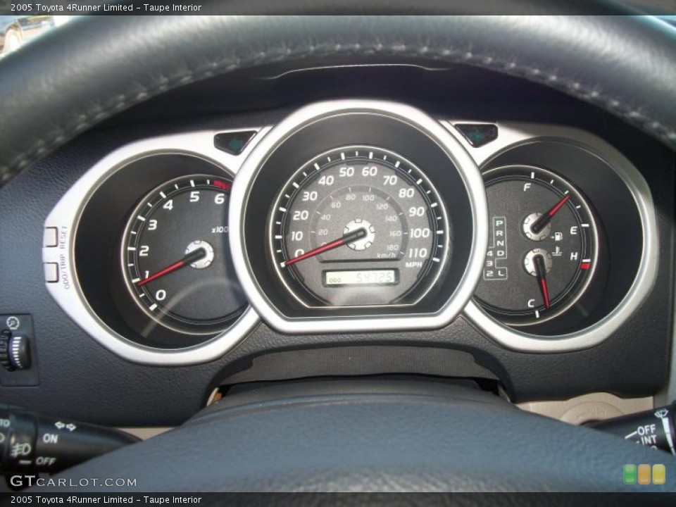 Taupe Interior Gauges for the 2005 Toyota 4Runner Limited #44300339
