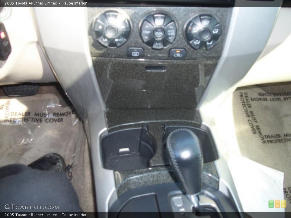 Taupe Interior Controls for the 2005 Toyota 4Runner Limited #44300371