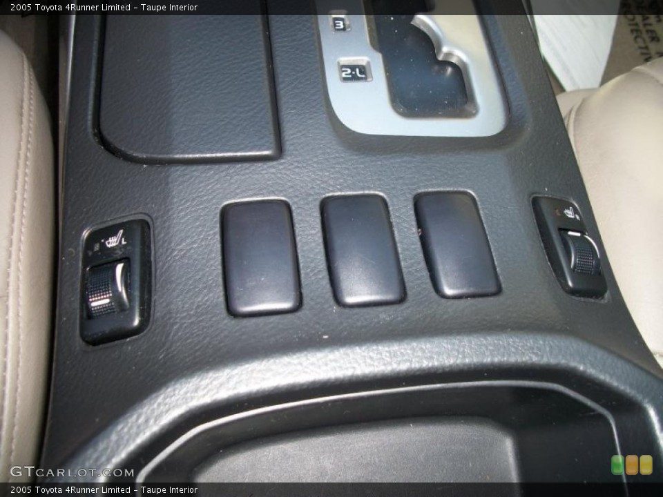 Taupe Interior Controls for the 2005 Toyota 4Runner Limited #44300391