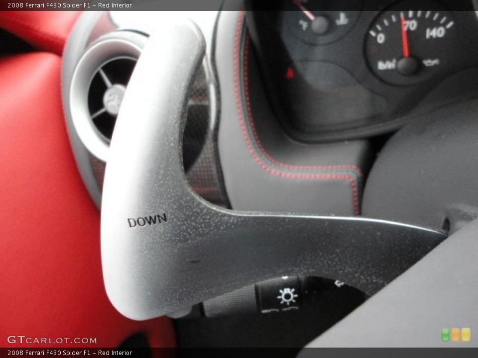 Red Interior Transmission for the 2008 Ferrari F430 Spider F1 #44317809