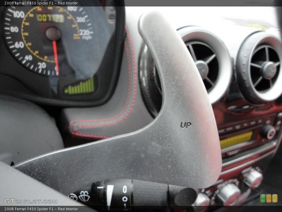 Red Interior Transmission for the 2008 Ferrari F430 Spider F1 #44317865