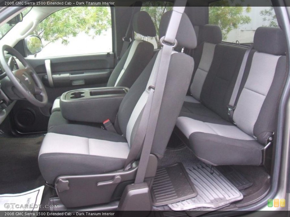 Dark Titanium Interior Photo for the 2008 GMC Sierra 1500 Extended Cab #44319345