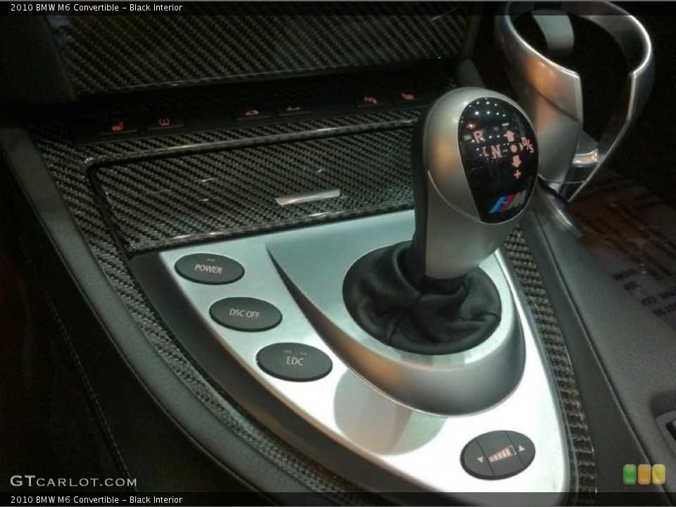 Black Interior Transmission for the 2010 BMW M6 Convertible #44319613