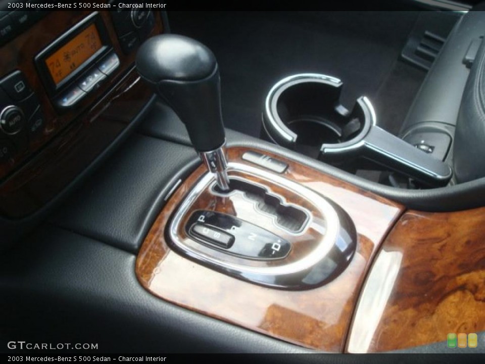 Charcoal Interior Transmission for the 2003 Mercedes-Benz S 500 Sedan #44319969