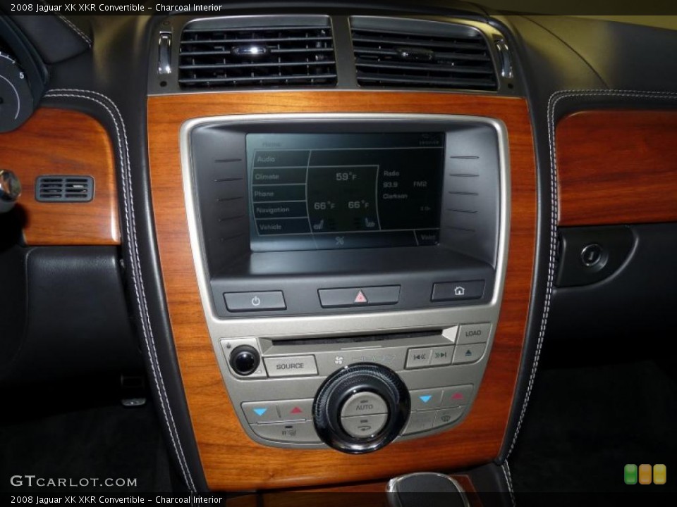 Charcoal Interior Controls for the 2008 Jaguar XK XKR Convertible #44323706